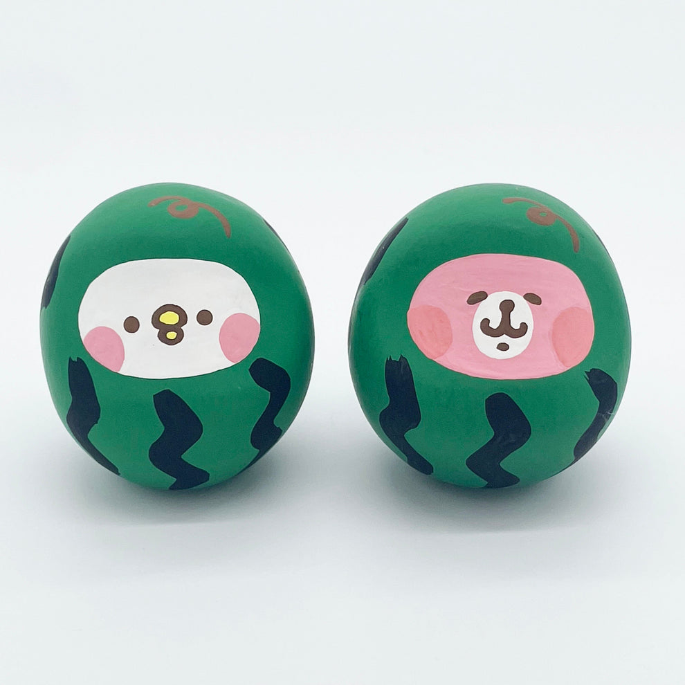 【日本正規品】<キャだるま>スイカ うさぎ