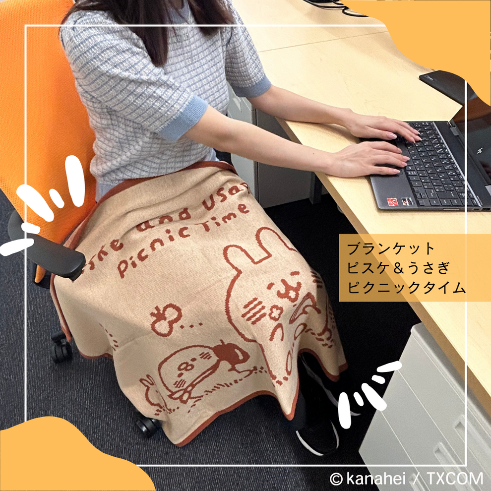 【日本正規品】<キャニット>ブランケット ピクニックタイム