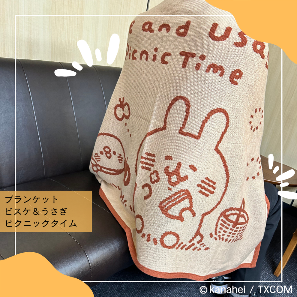 【日本正規品】<キャニット>ブランケット ピクニックタイム