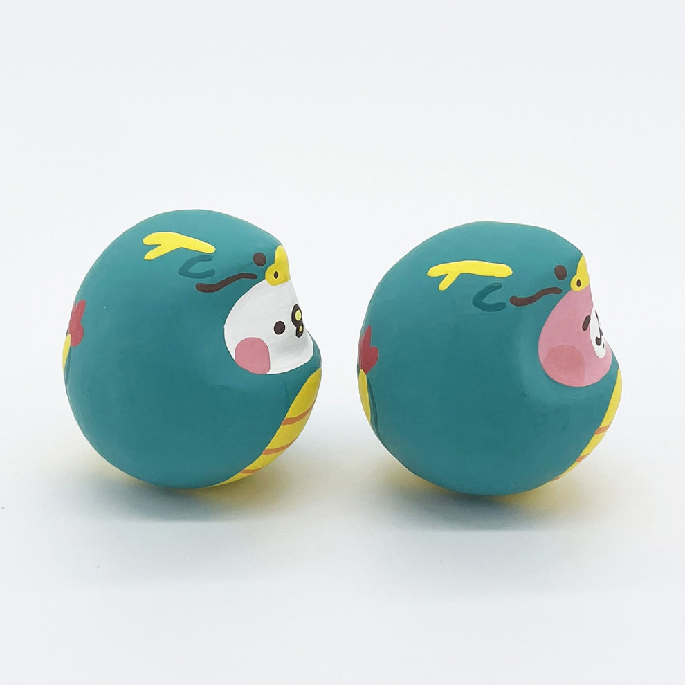 【日本正規品】<キャだるま>干支「辰」うさぎ