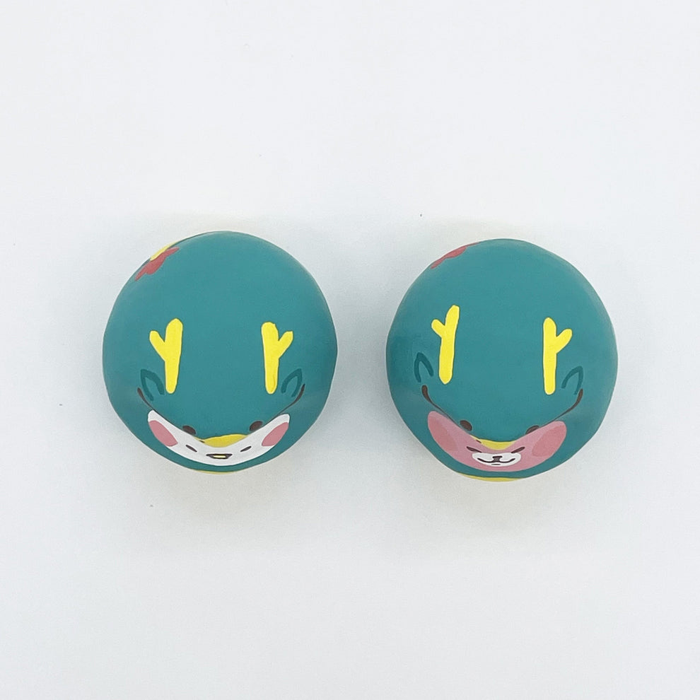 【日本正規品】<キャだるま>干支「辰」うさぎ