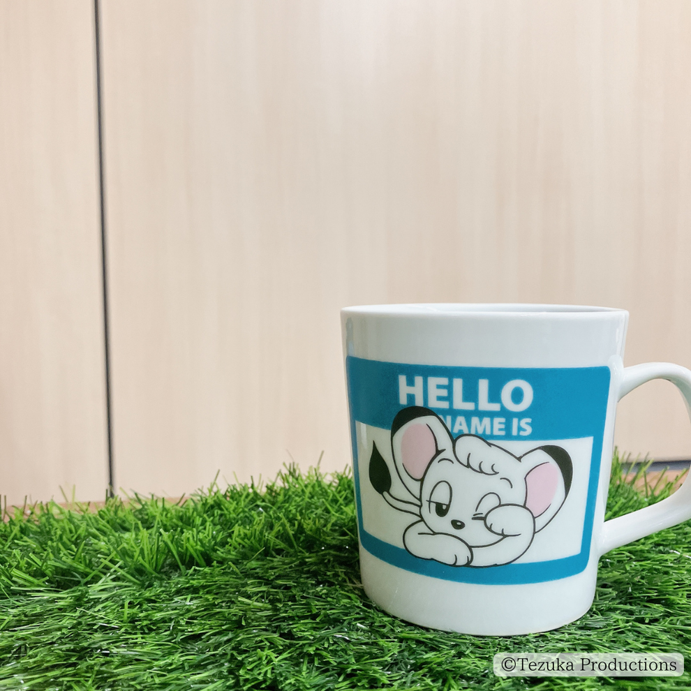 【日本正規品】<Kiln-ium>波佐見焼マグカップ HELLO MY NAME IS(レオ)