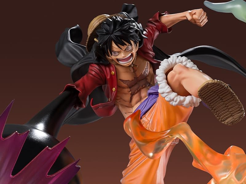 【日本正規品】魂ネイションズ ワンピース 【Extra Battle スペクタクル】 モンキー・D・ルフィ -Red ROC- バンダイ スピリッツ フィギュアーツZERO