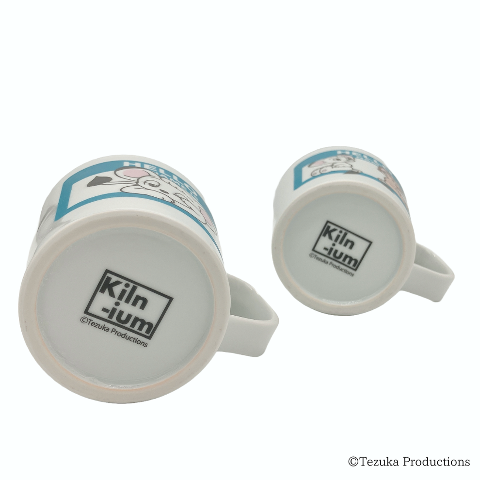 【日本正規品】<Kiln-ium>波佐見焼マグカップ HELLO MY NAME IS(レオ)