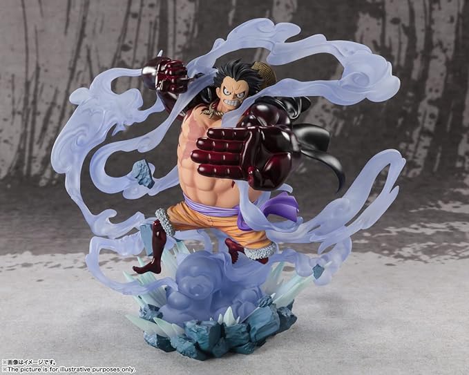 【日本正規品】魂ネイションズ ワンピース フィギュアーツZERO モンキー・D・ルフィ(ギア4 鬼ヶ島怪物決戦)