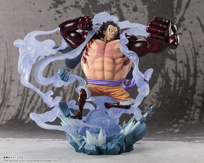 【日本正規品】魂ネイションズ ワンピース フィギュアーツZERO モンキー・D・ルフィ(ギア4 鬼ヶ島怪物決戦)