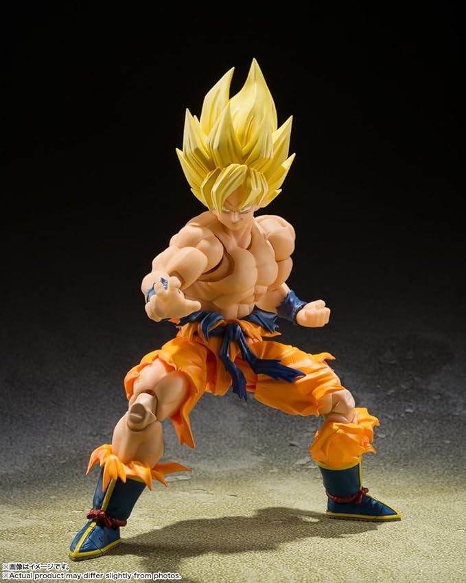 【日本正規品】BANDAI SPIRITS S.H.Figuarts ドラゴンボール 超サイヤ人 孫悟空 伝説の超サイヤ人