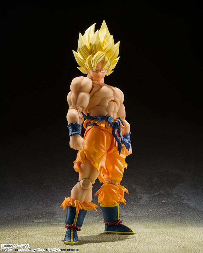 【日本正規品】BANDAI SPIRITS S.H.Figuarts ドラゴンボール 超サイヤ人 孫悟空 伝説の超サイヤ人