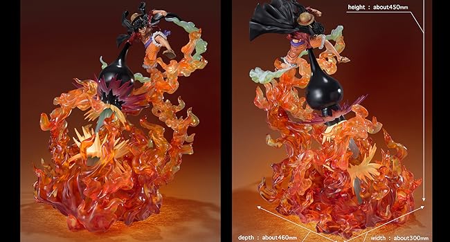 【日本正規品】魂ネイションズ ワンピース 【Extra Battle スペクタクル】 モンキー・D・ルフィ -Red ROC- バンダイ スピリッツ フィギュアーツZERO