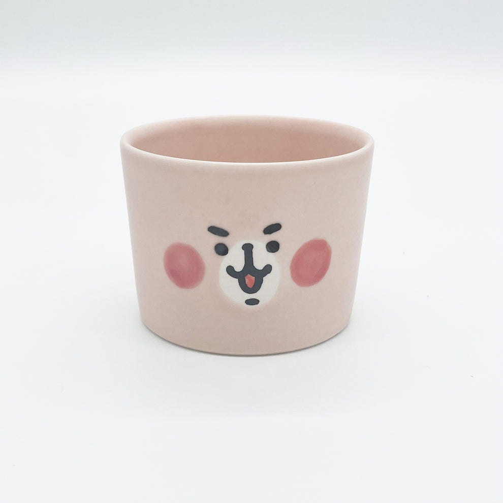 【日本正規品】うさぎ フェイスフリーカップ キリ顔