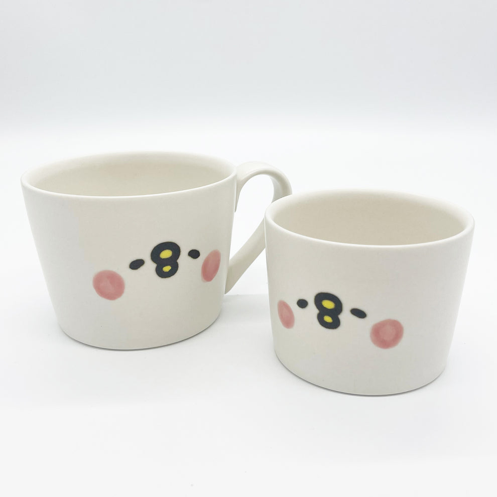 【日本正規品】ピスケ フェイスフリーカップ ホニャ顔