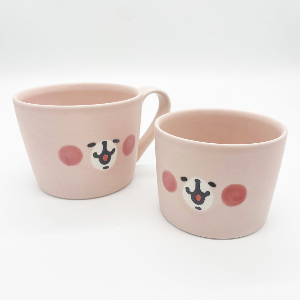 【日本正規品】うさぎ フェイスフリーカップ ノーマル顔