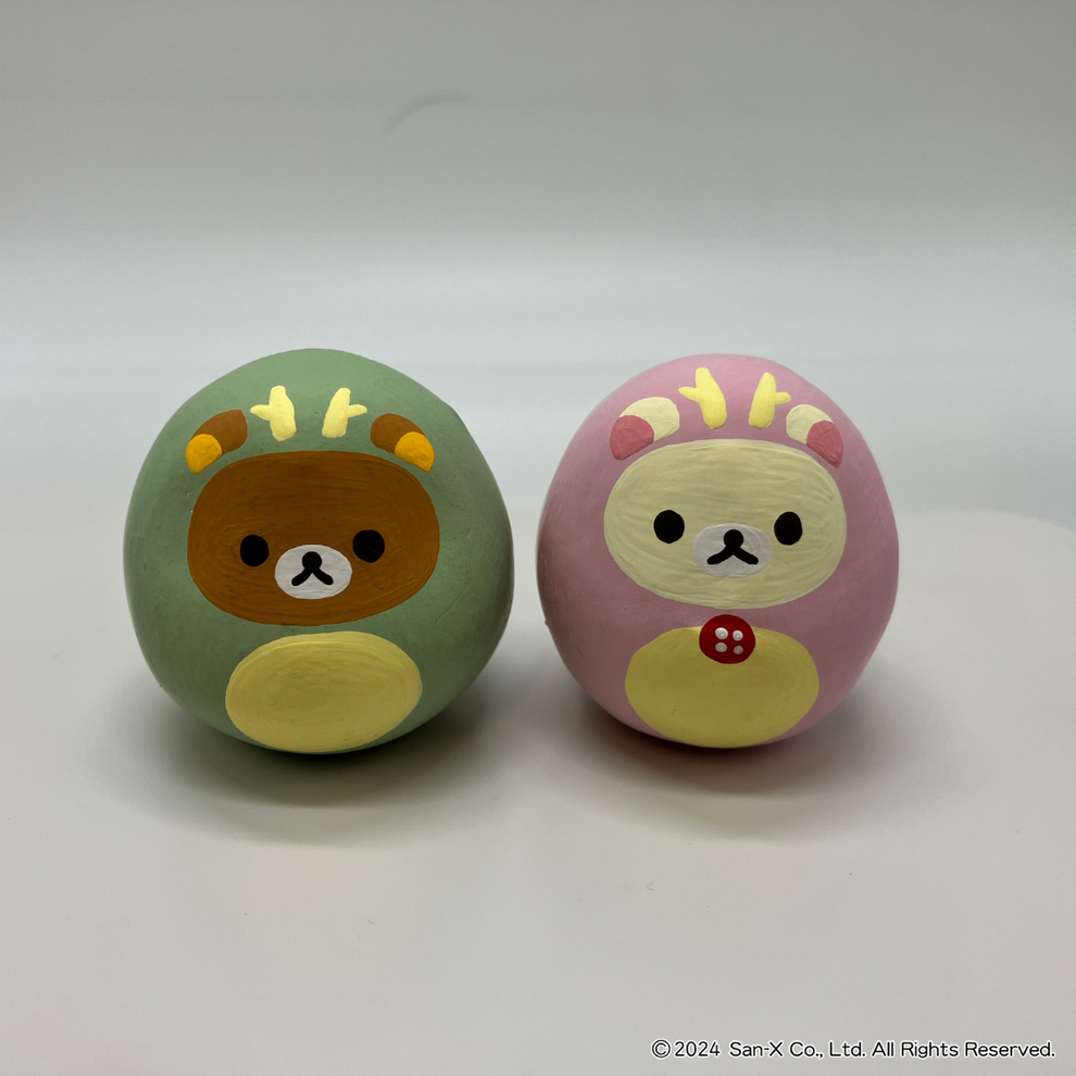 【日本正規品】<キャだるま>干支「辰」リラックマ