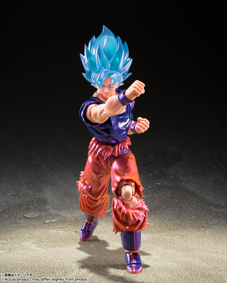 【日本正規品】BANDAI SPIRITS S.H.Figuarts 超サイヤ人ゴッド超サイヤ人 孫悟空 界王拳