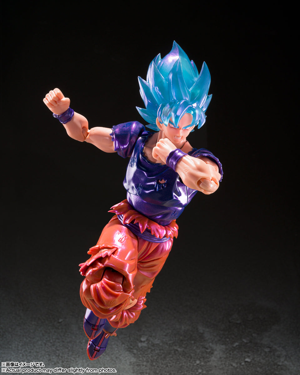 【日本正規品】BANDAI SPIRITS S.H.Figuarts 超サイヤ人ゴッド超サイヤ人 孫悟空 界王拳