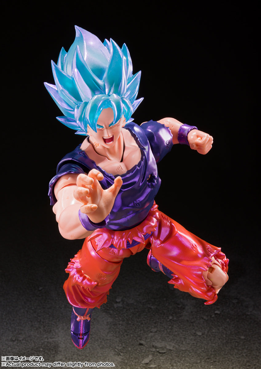 【日本正規品】BANDAI SPIRITS S.H.Figuarts 超サイヤ人ゴッド超サイヤ人 孫悟空 界王拳