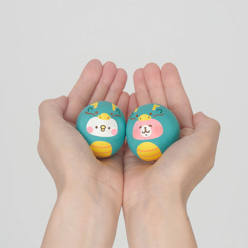 【日本正規品】<キャだるま>干支「辰」うさぎ