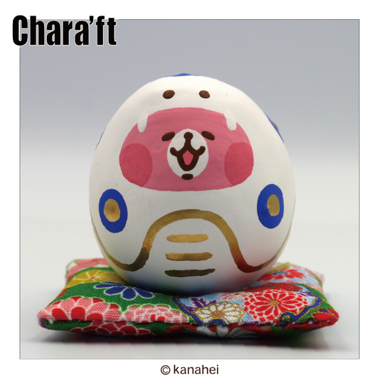 【日本正規品】＜キャだるま＞ 干支「巳」 ピスケ