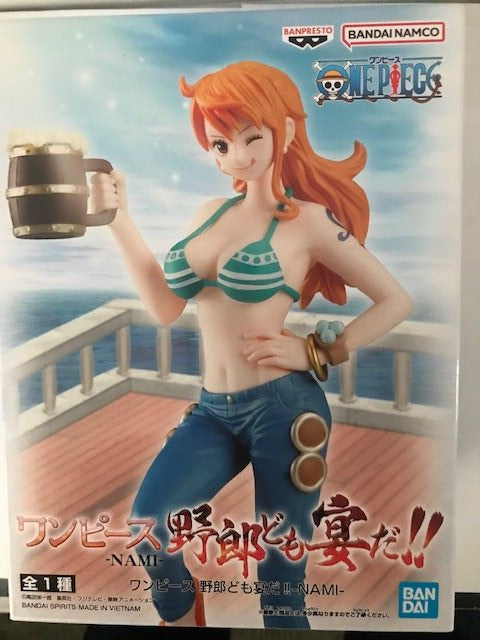 【日本正規品】ワンピース この野郎ども、宴だぁ！ ナミ フィギュア