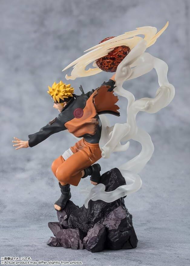 【日本正規品】TAMASHII NATIONS - NARUTO-ナルト- 疾風伝 - [エクストラバトル] うずまきナルト -仙術・溶遁螺旋手裏剣- バンダイスピリッツ Figuarts ZERO コレクティブルフィギュア