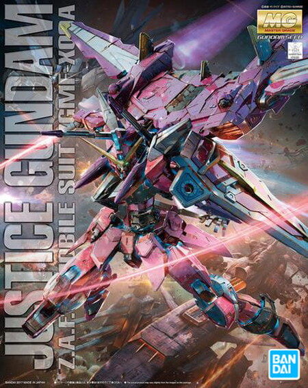 【日本正規品】MG 1/100 ZGMF-X09A ジャスティスガンダム