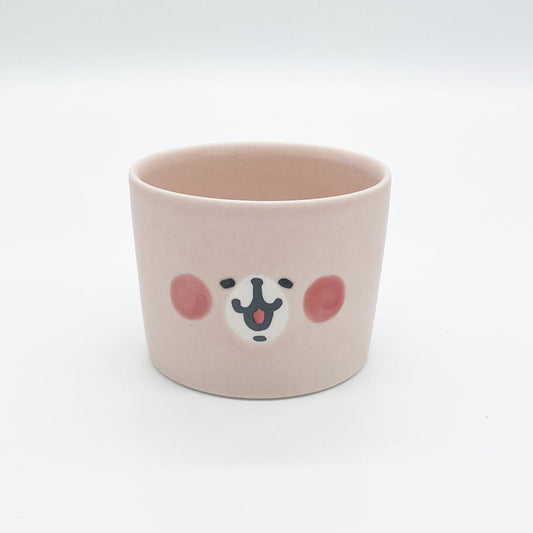 【日本正規品】うさぎ フェイスフリーカップ ノーマル顔