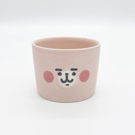【日本正規品】うさぎ フェイスフリーカップ スン顔