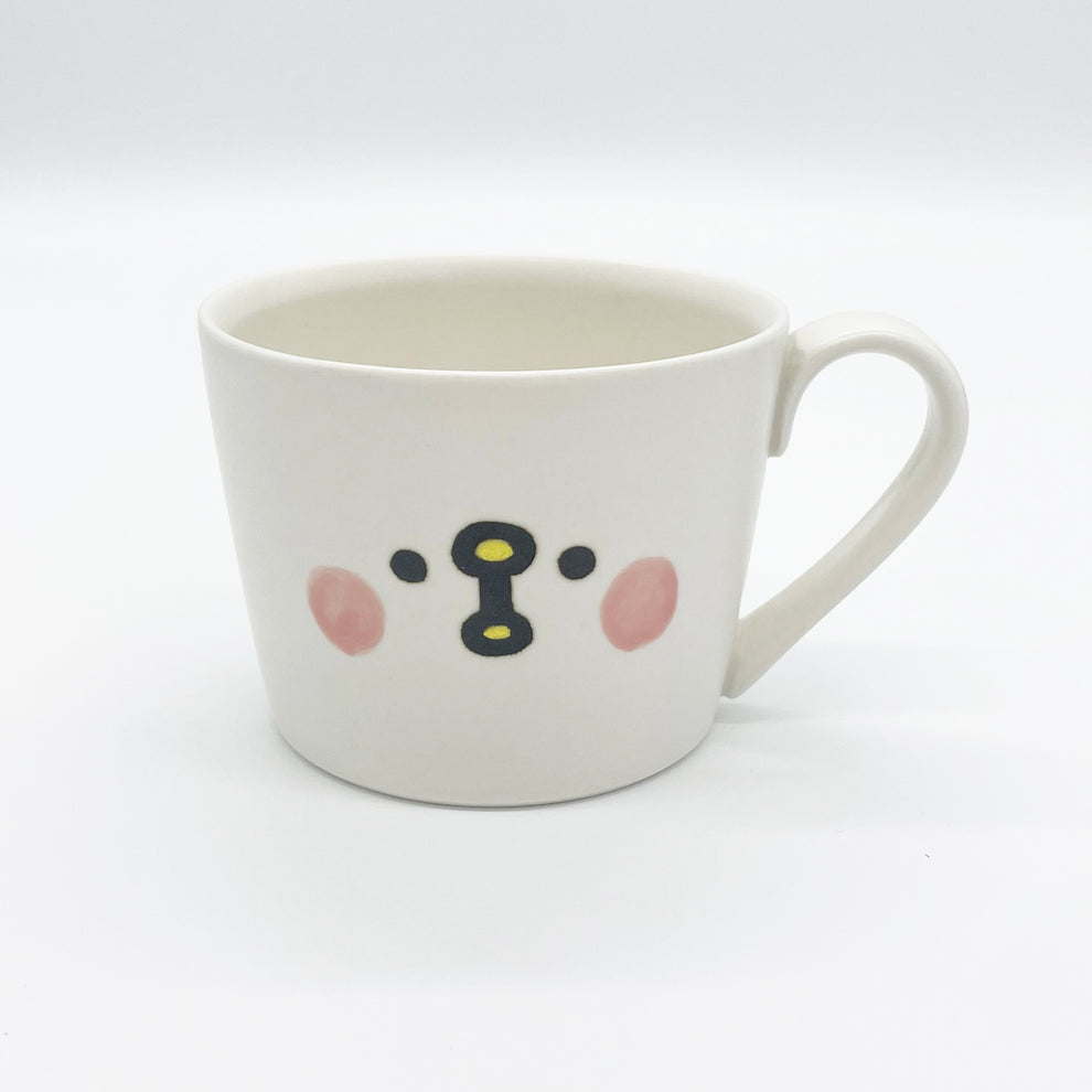 【日本正規品】ピスケ フェイスマグカップ ヒョー顔
