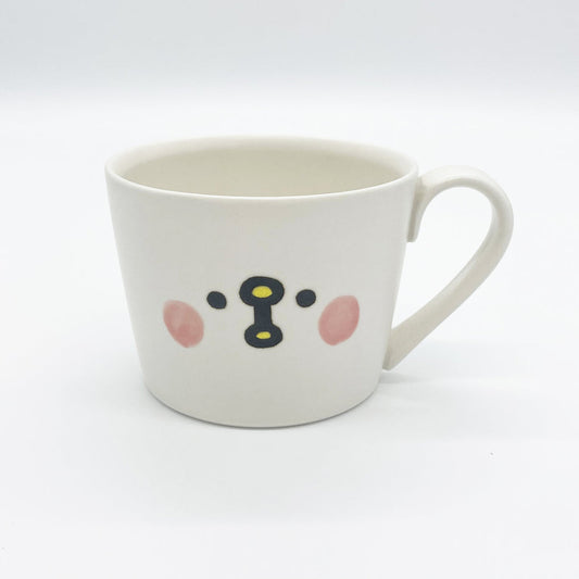 【日本正規品】ピスケ フェイスマグカップ ヒョー顔