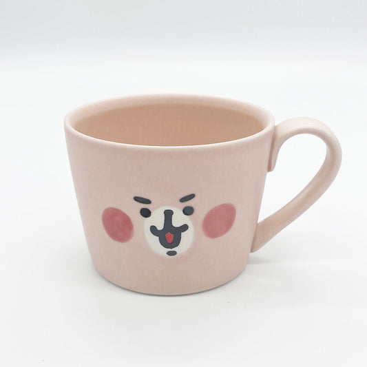 【日本正規品】うさぎ フェイスマグカップ キリ顔