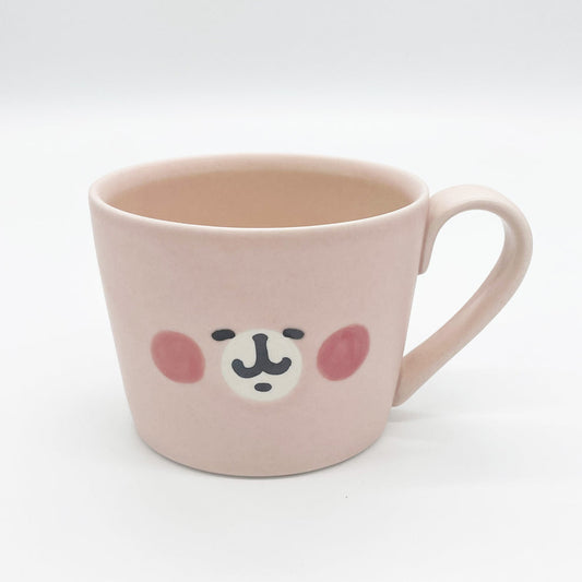 【日本正規品】うさぎ フェイスマグカップ ホニャ顔