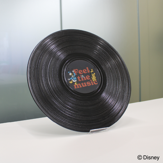 【日本正規品】レコード飾り皿 ミッキーマウス -Feel The Music-