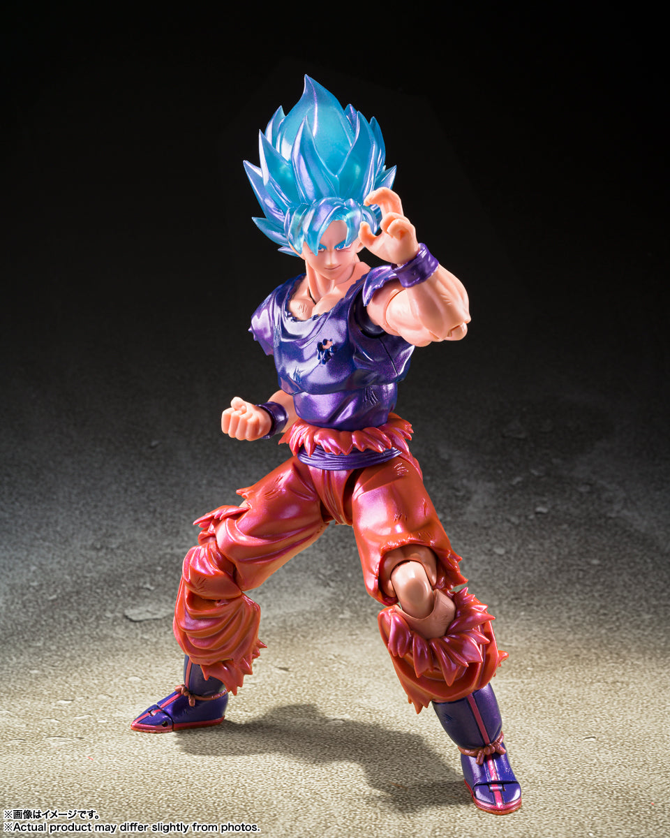 【日本正規品】BANDAI SPIRITS S.H.Figuarts 超サイヤ人ゴッド超サイヤ人 孫悟空 界王拳
