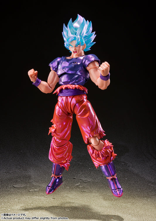 【日本正規品】BANDAI SPIRITS S.H.Figuarts 超サイヤ人ゴッド超サイヤ人 孫悟空 界王拳