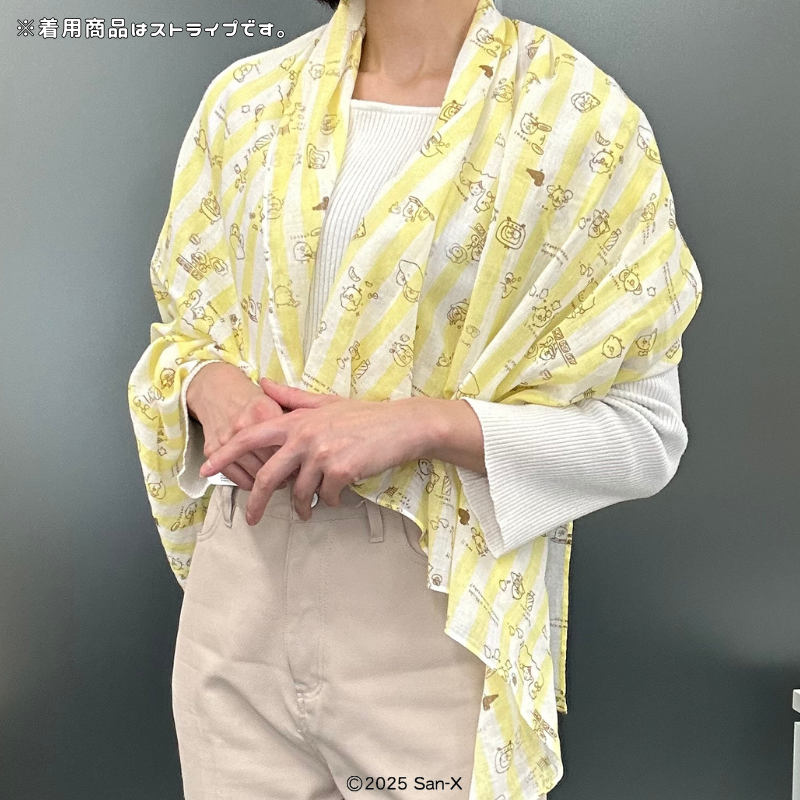 【日本正規品】リラックマ キイロイトリダイアリー ストール［水玉］