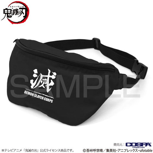 【日本正規品】鬼滅の刃 鬼殺隊 ﾎﾞﾃﾞｨﾊﾞｯｸﾞ/BLACK